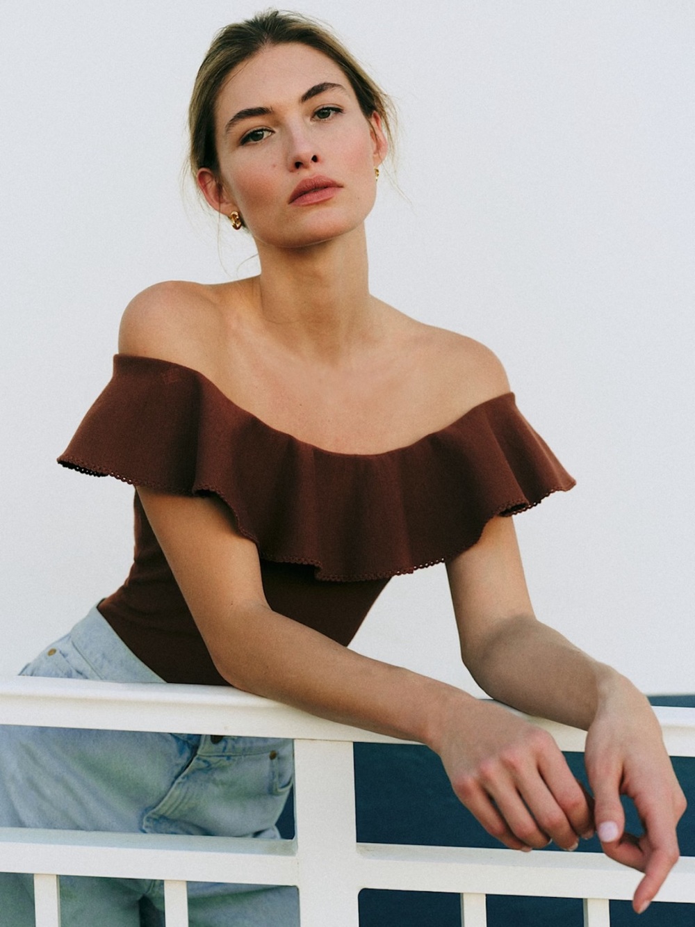 NWT Sézane Edith Bodysuit